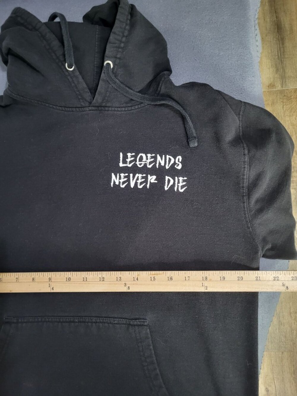 Juice Wrld 999 Independent Trading Mens L Hoodie Legends Never Die Moonlight - Picture 5 of 9
